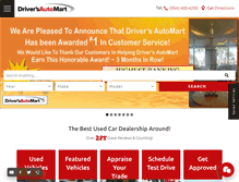 Tablet Screenshot of driversautomart.com